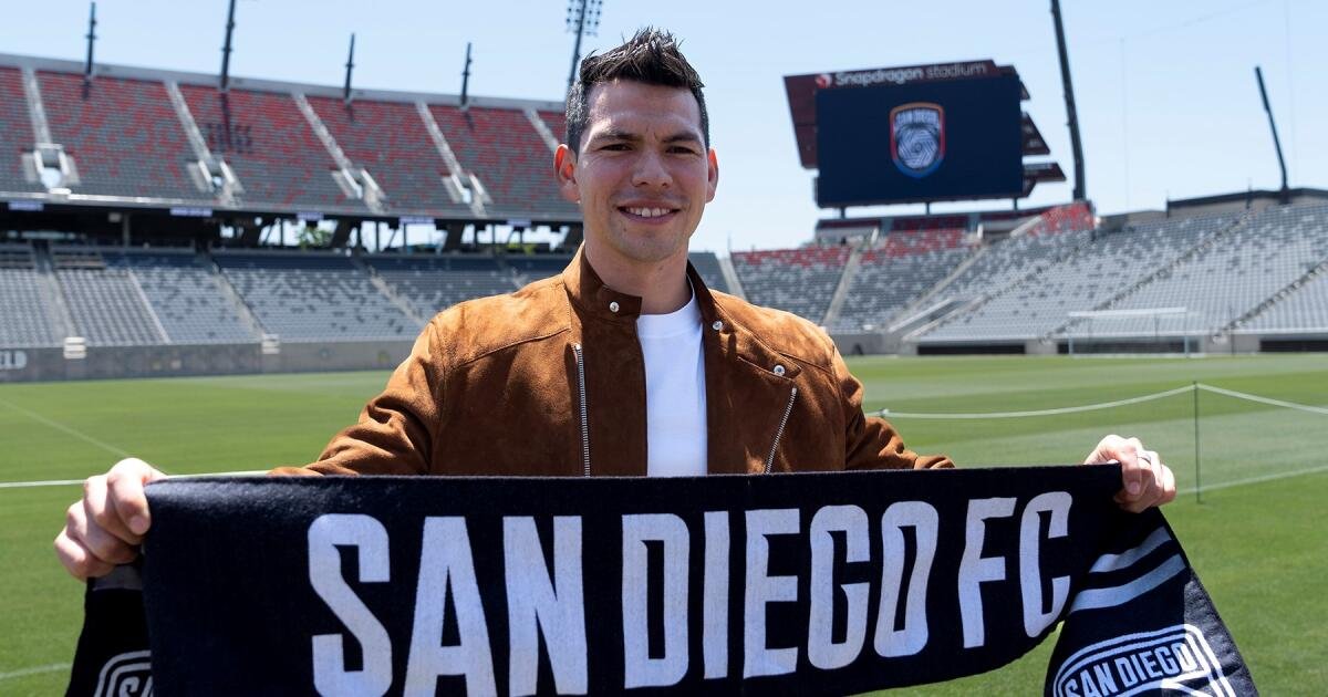 Los conteos de San Diego FC en la estrella mexicana Chucky Lozano para ser una chispa en su temporada de debut