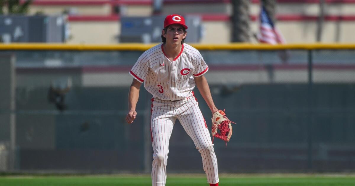 Las 25 mejores clasificaciones de béisbol de la escuela secundaria del Times