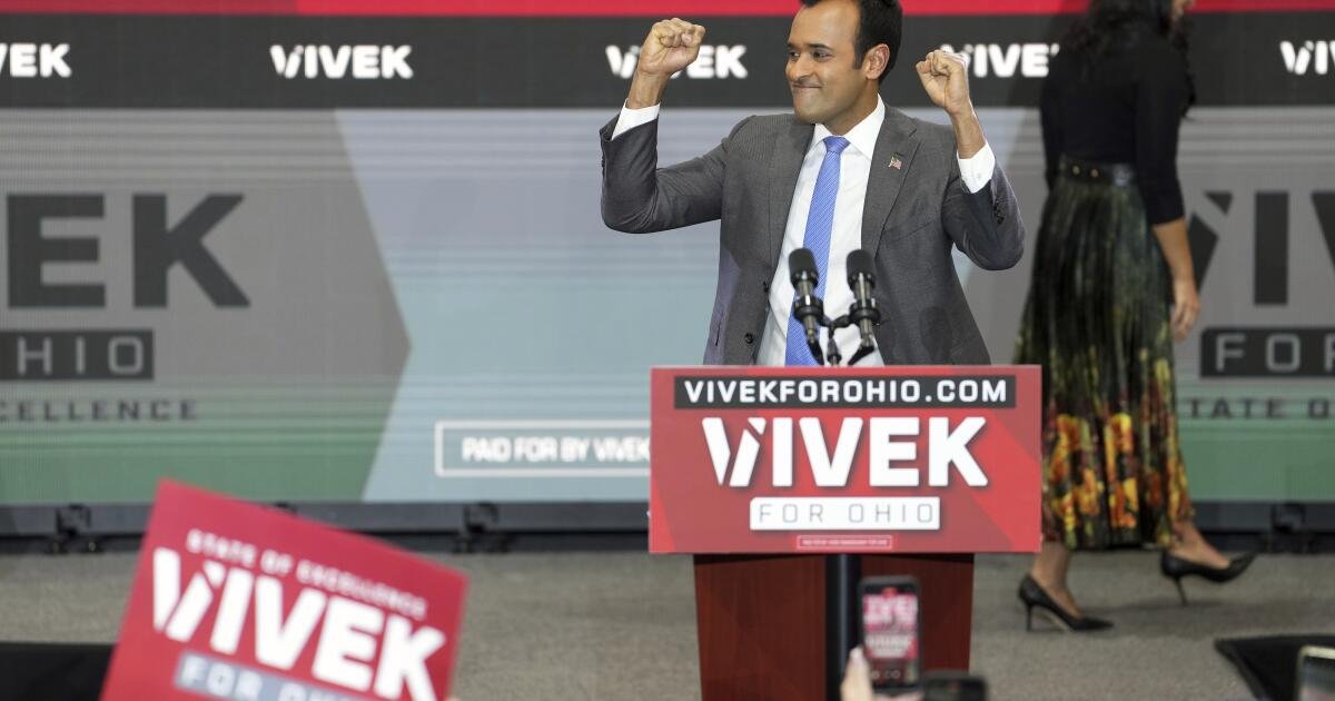 El empresario Vivek Ramaswamy se une a la carrera del gobernador de Ohio