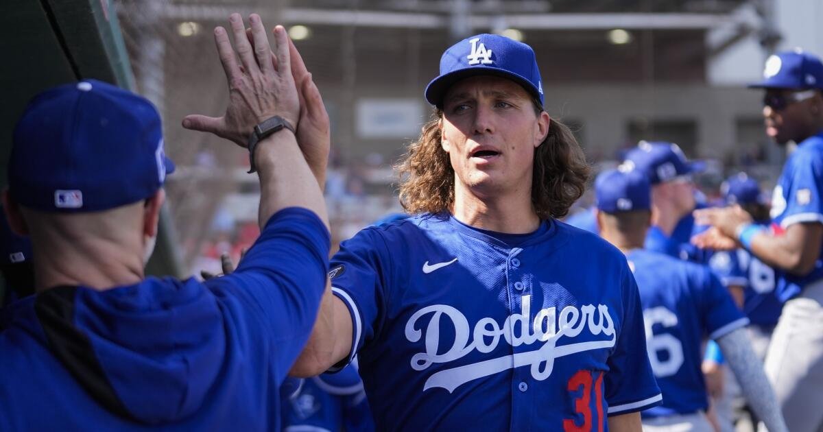 Después de los cambios en la temporada baja, Tyler Glasnow tiene un objetivo familiar con los Dodgers: «mantenerse saludable»