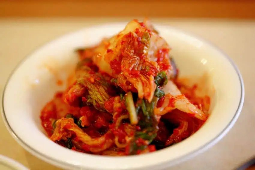 Corea se encuentra con México en la quesadilla Kimchi