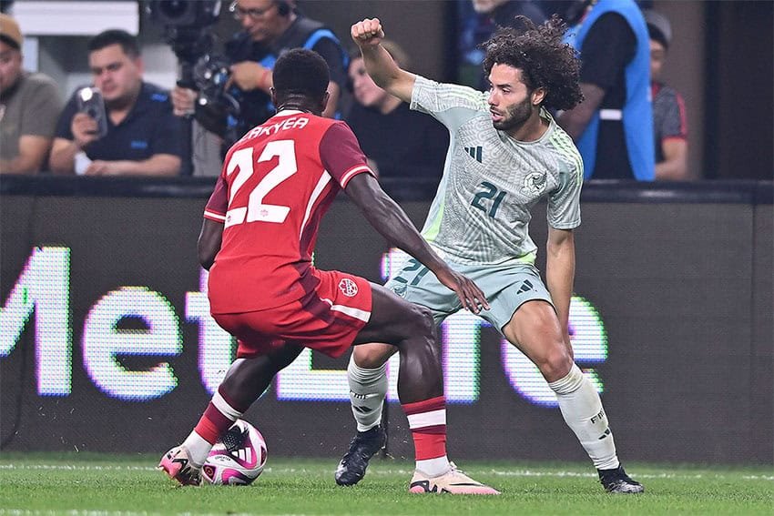 México para enfrentar a Canadá en las semifinales de la Liga de Naciones de la CONCACAF de esta noche