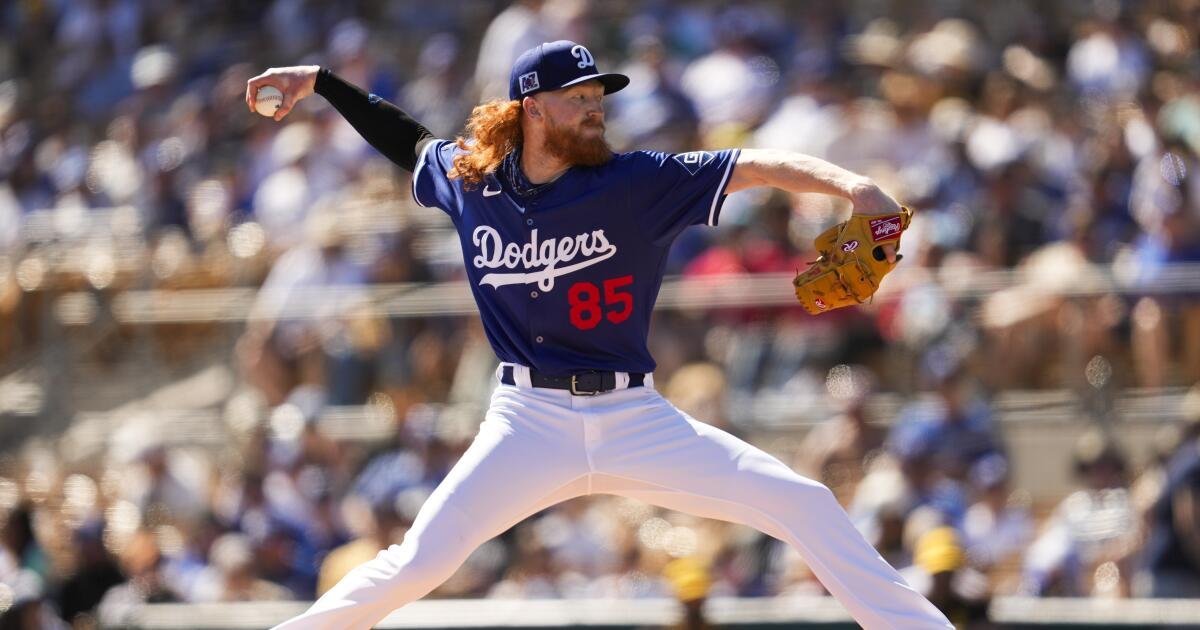 La lista de los Dodgers se reafirma, pero el papel de Dustin May aún no está claro: "Solo necesita registrar entradas"