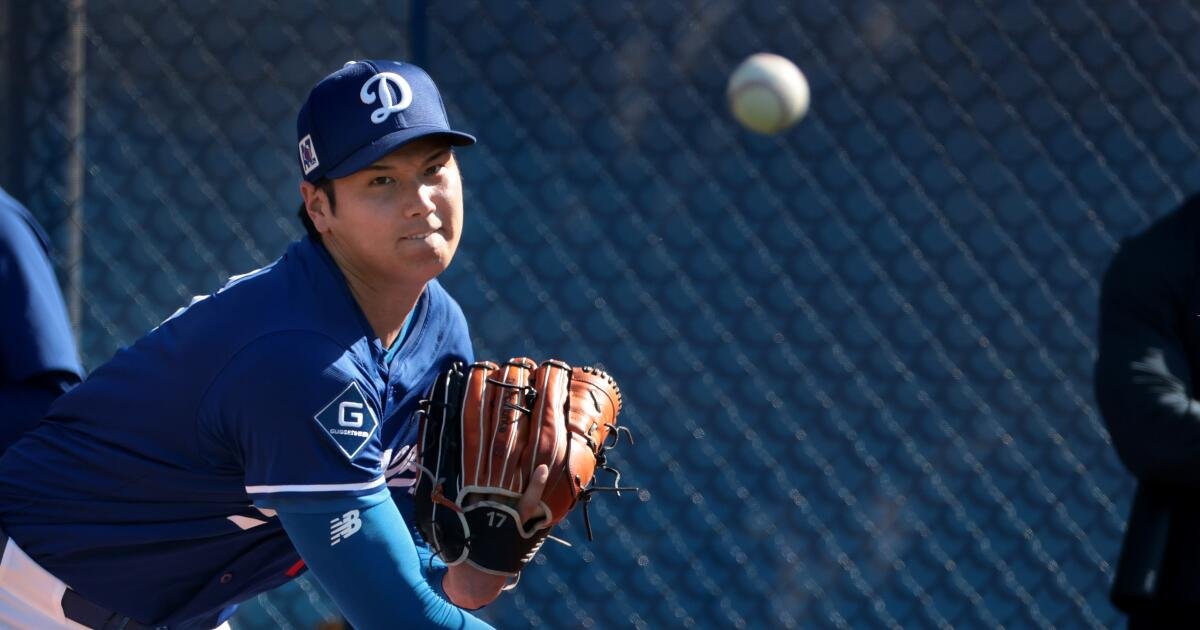Shohei Ohtani está reiniciando su programa de lanzamiento. Pero, ¿cuánto lanzará en 2025?