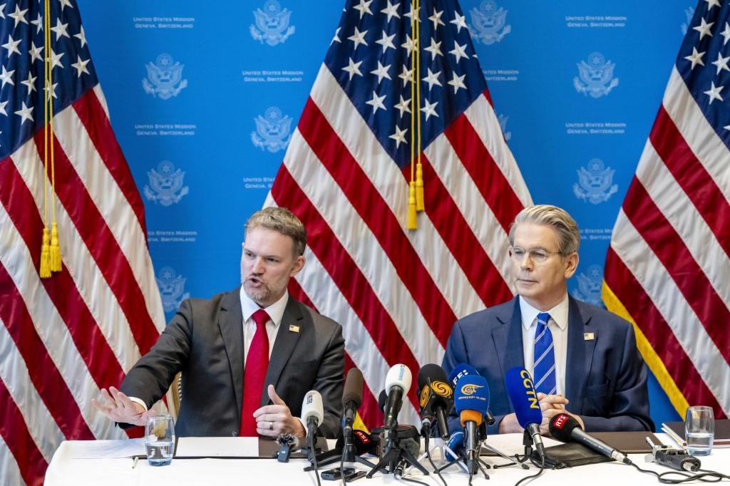 Estados Unidos y China dan un paso atrás de los aranceles altísimos y acordan detenerse durante 90 días para más conversaciones