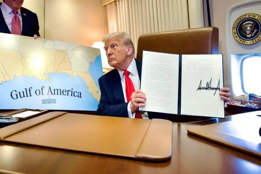 México demanda a Google sobre el cambio de nombre de 'Gulf of America'