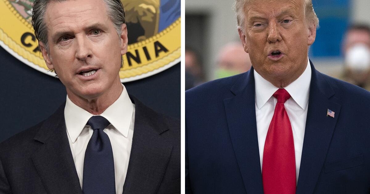 Newsom afirma que los aranceles de Trump reducirán los ingresos de California en $ 16 mil millones