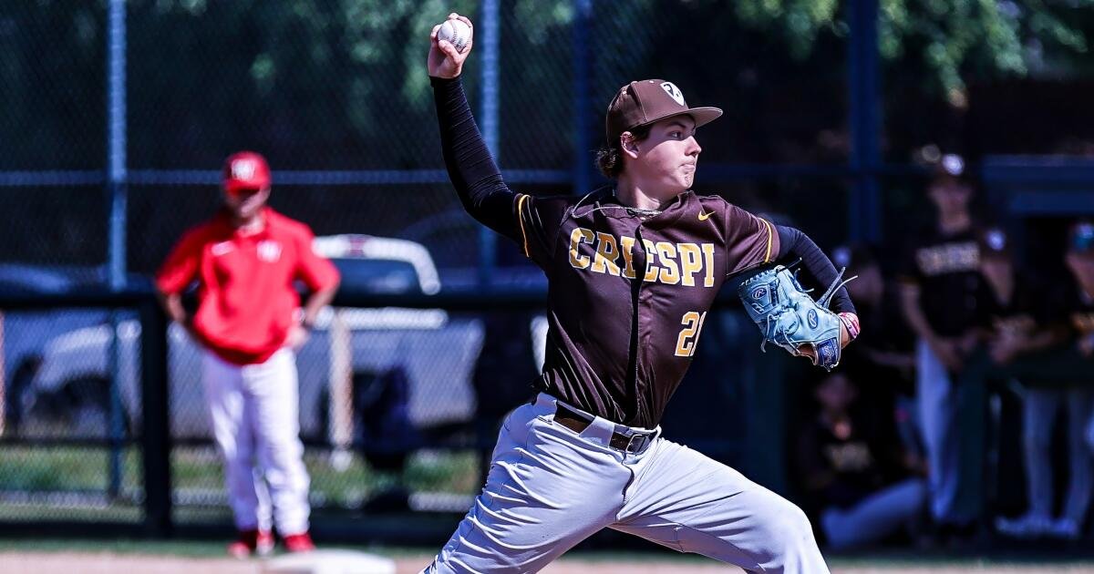Las 25 mejores clasificaciones de béisbol de la escuela secundaria del Times