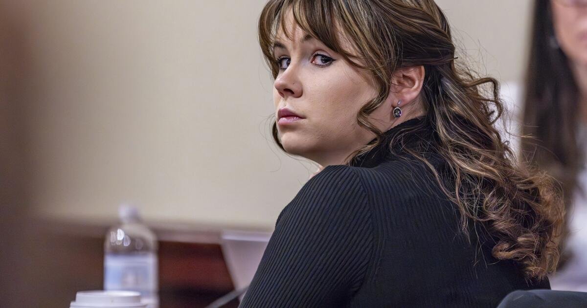 Hannah Gutiérrez, Armorer de películas occidentales 'Rust', liberado de la prisión