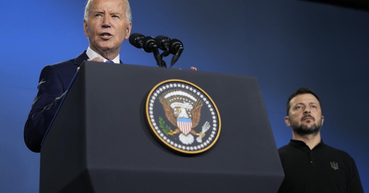 Presiona a los demócratas de la liberación de audio de Biden que prefieren hablar sobre Trump