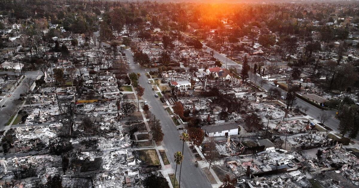 Edison golpeó con una demanda diciendo que Eaton Fire expuso a las personas a sustancias tóxicas
