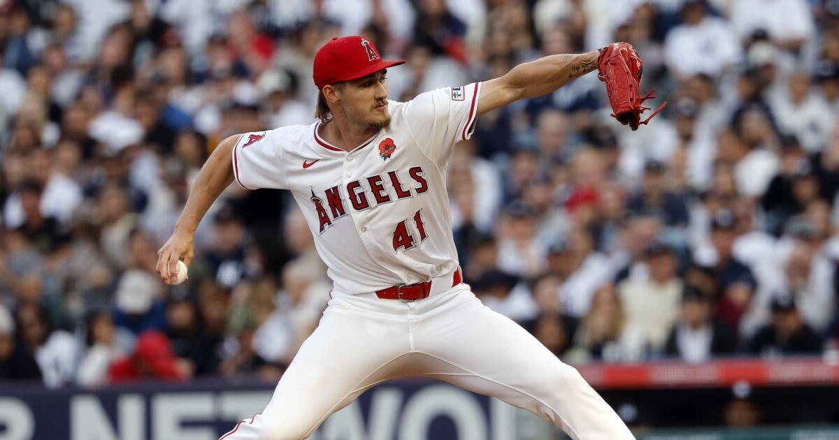 Jack Kochanowicz muestra potencial, pero recibe poco apoyo en la pérdida de Angels ante los Yankees