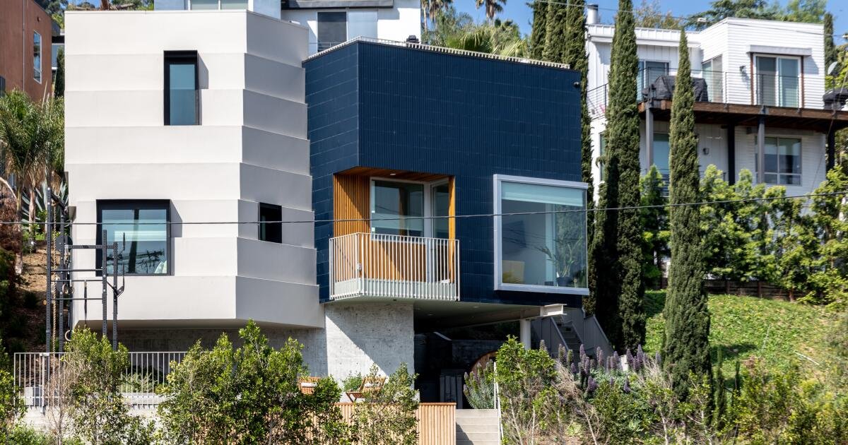 $ 830,000 ADU transforma una empinada casa en una ladera en un Showstopper de Los Ángeles