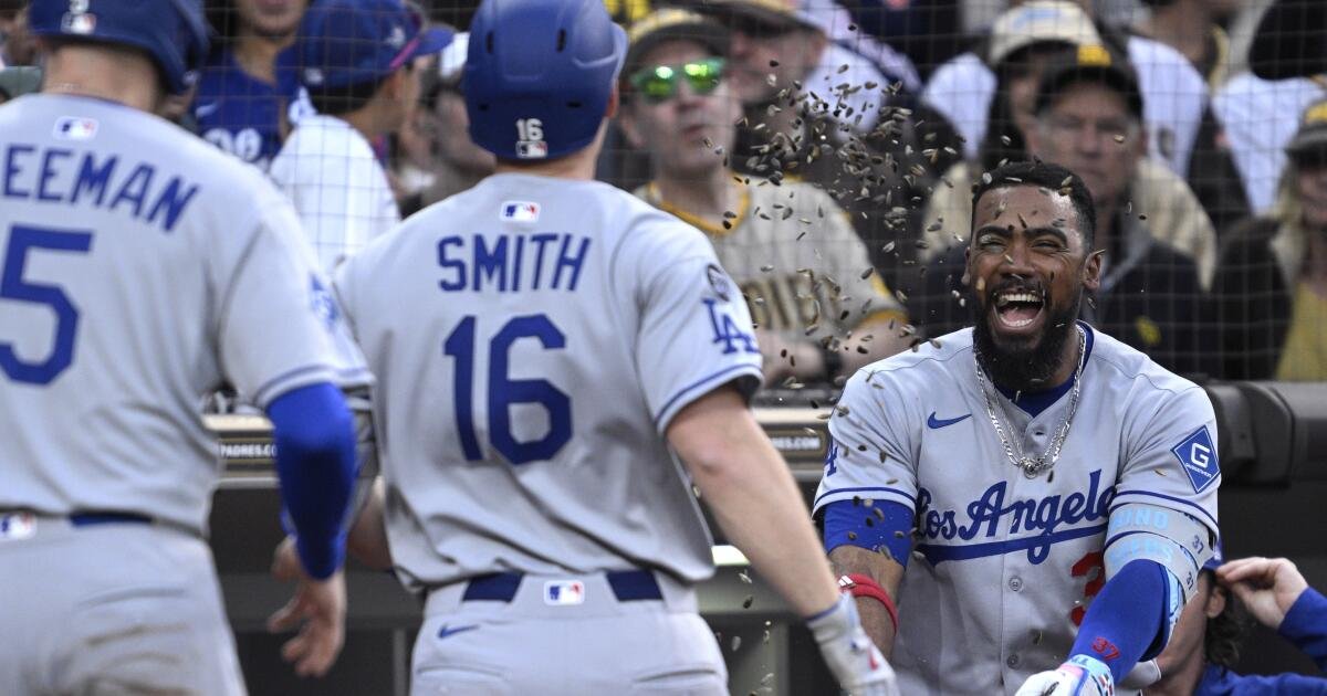 Dodgers-Padres está a la altura de la exageración, ya que LA prevalece en la décima entrada