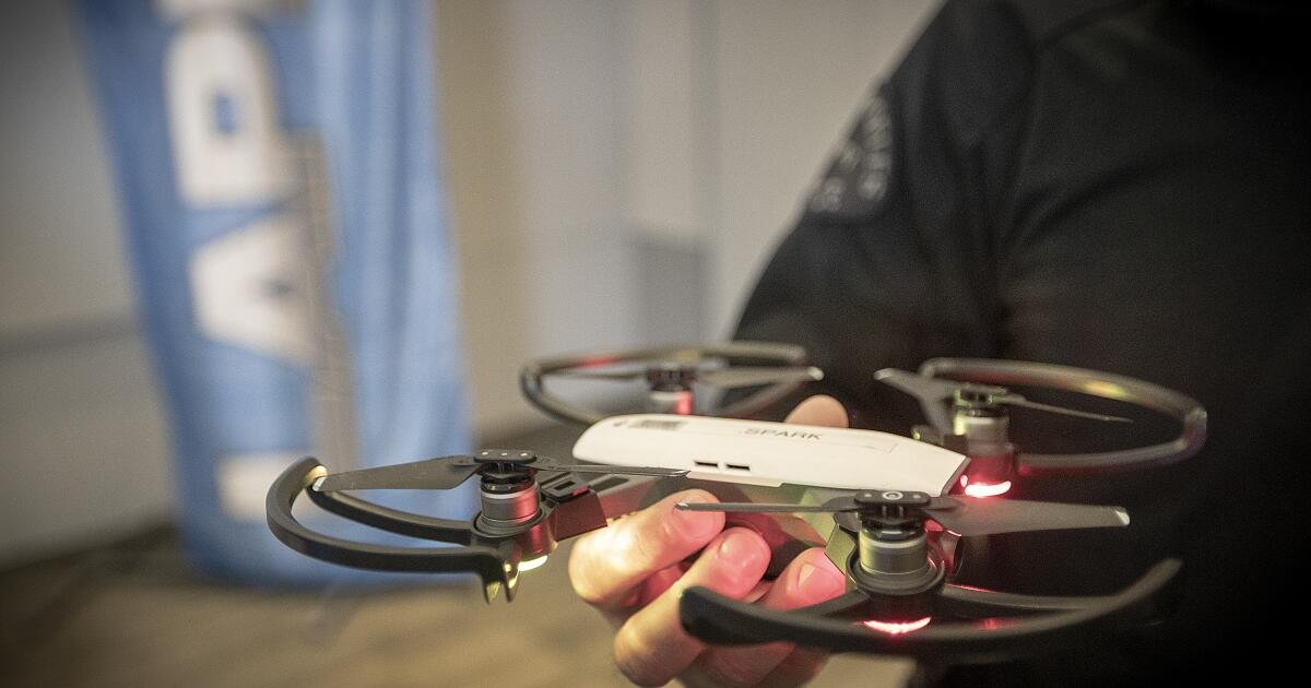 LAPD permitido usar drones como ‘socorristas’ en un nuevo programa