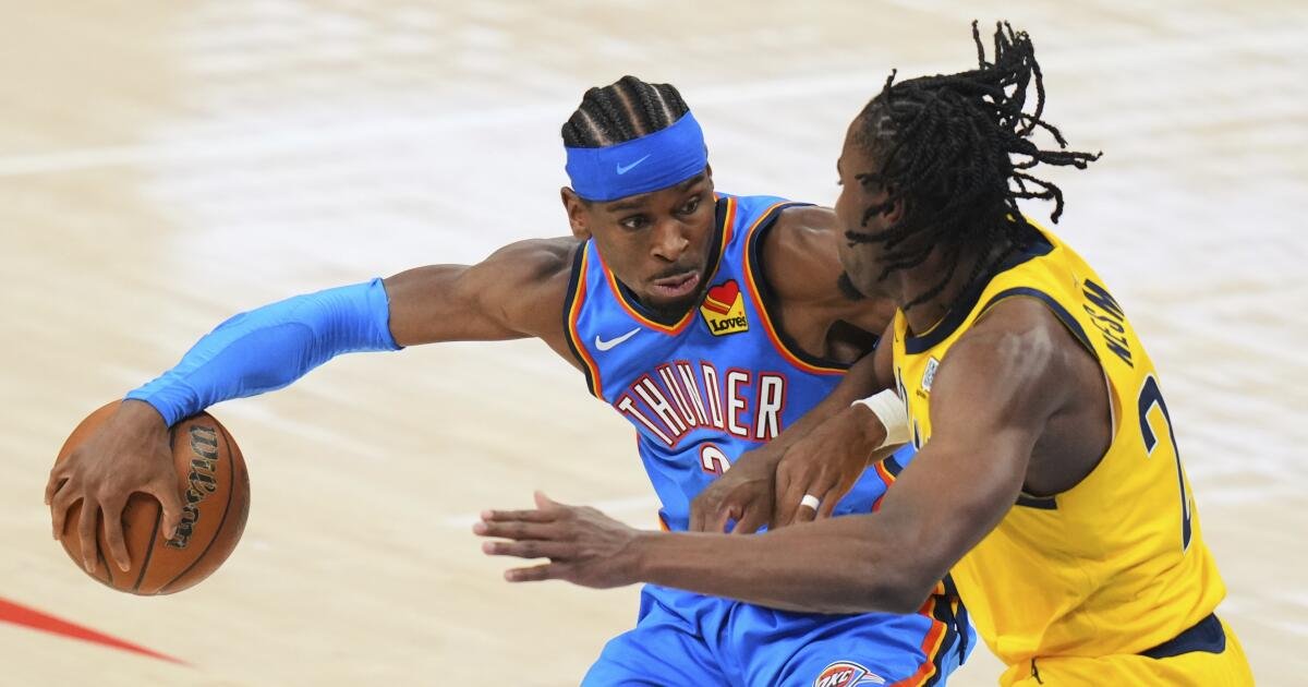 Finales de la NBA: Shai Gilgeous-Alexander lleva a Thunder al Juego 2 Ganar sobre Pacers