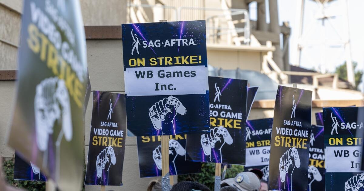 SAG-AFTRA, las compañías de videojuegos alcanzan un acuerdo tentativo que terminaría con la huelga