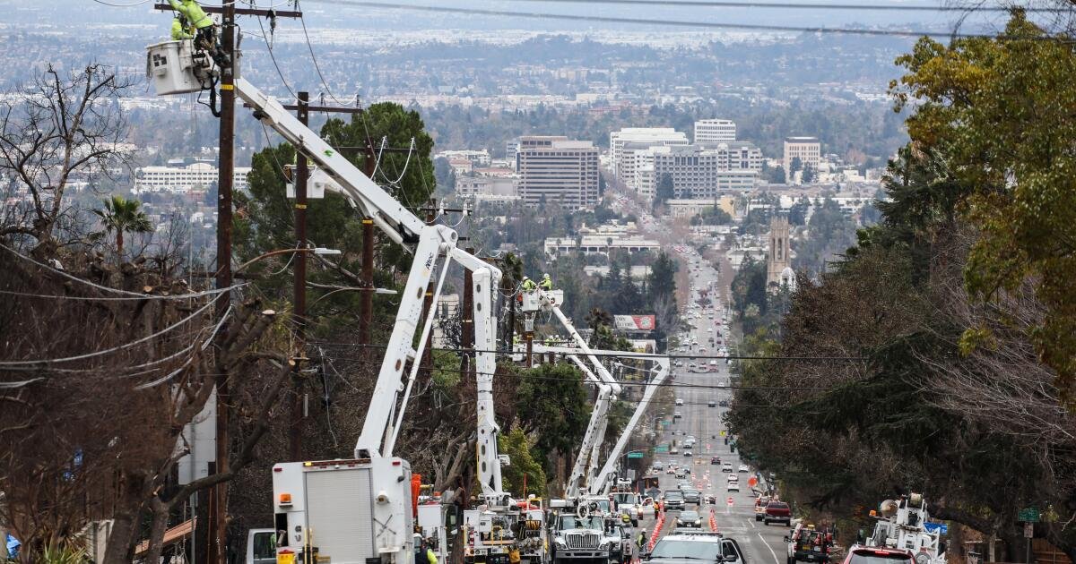 Los costos de daño por incendio de Eaton podrían significar facturas de servicios públicos más altos en California