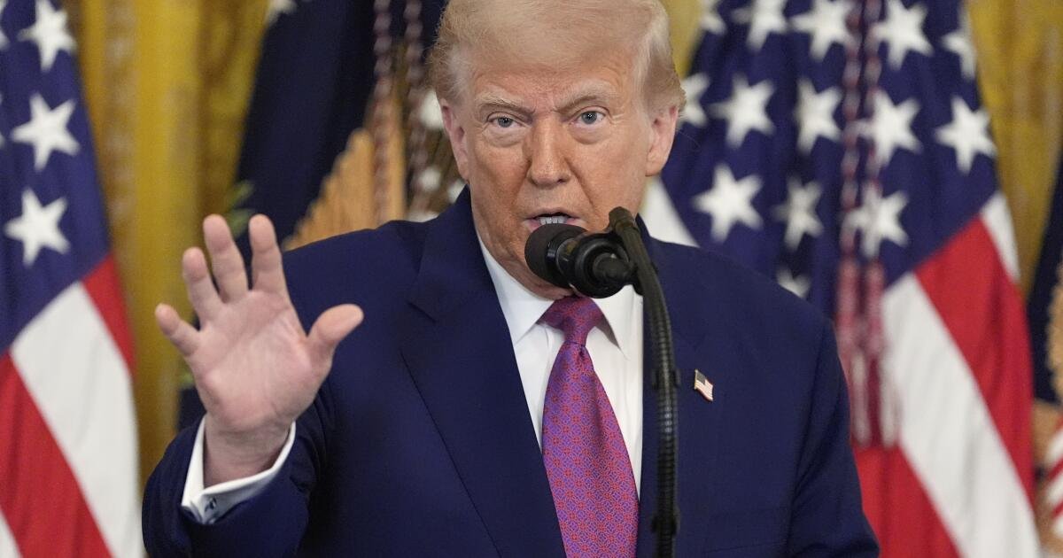 Trump cree que Israel-Iran puede venir a tratar «pronto» y advierte a Teherán que no tome represalias contra nosotros.