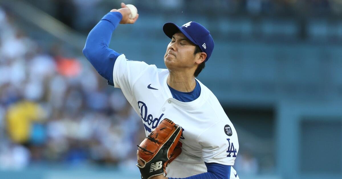Shohei Ohtani ‘más animado’ muestra a los Dodgers un lado diferente de sí mismo en el montículo