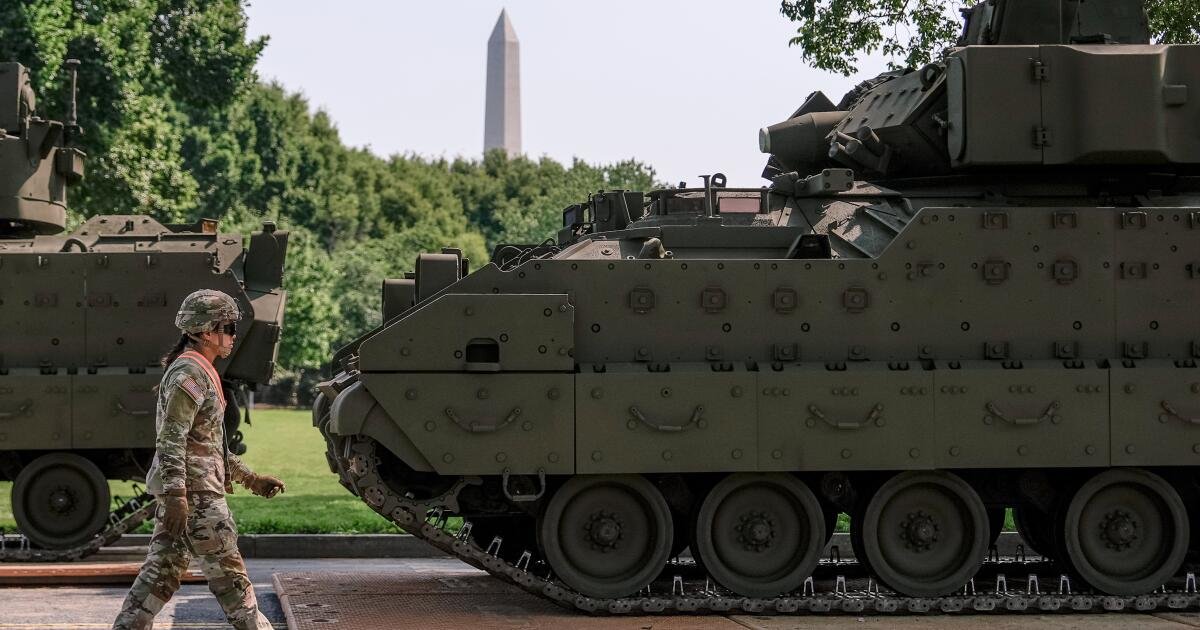 Esto es lo que debe esperar en el desfile del 250 aniversario del ejército en el cumpleaños de Trump