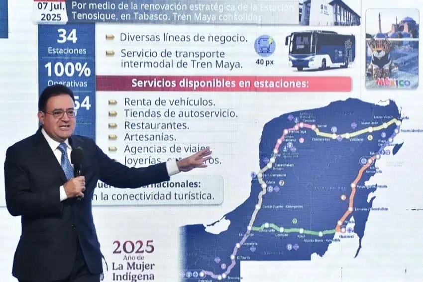 Maya Train Freight Service para comenzar las operaciones a fines de 2026