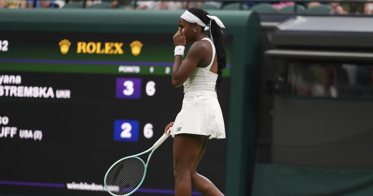 Coco Gound está decepcionado por su pérdida de Wimbledon, pero no quiere detenerse en ello