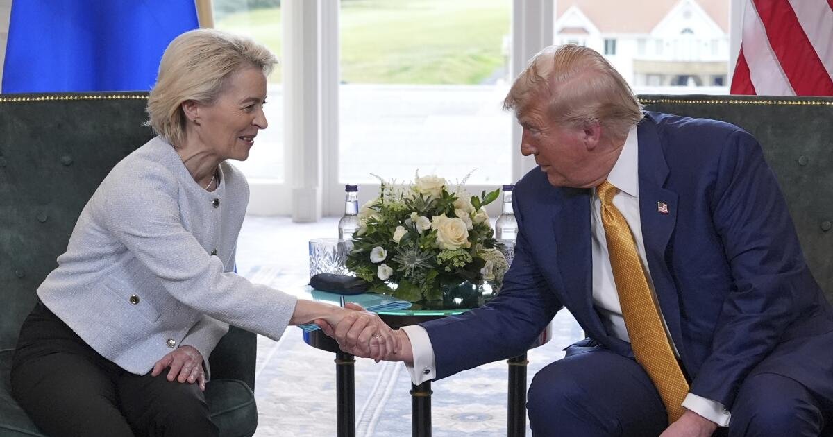 La Unión de Estados Unidos y Europa anuncia un marco comercial