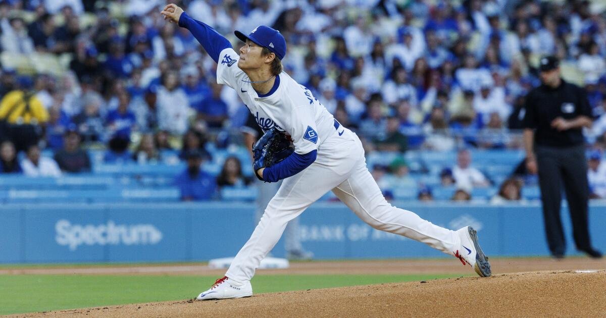 Yoshinobu Yamamoto y los Dodgers pasan por los Medias Blancas