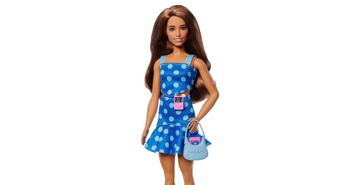 La nueva Barbie de Mattel tiene diabetes