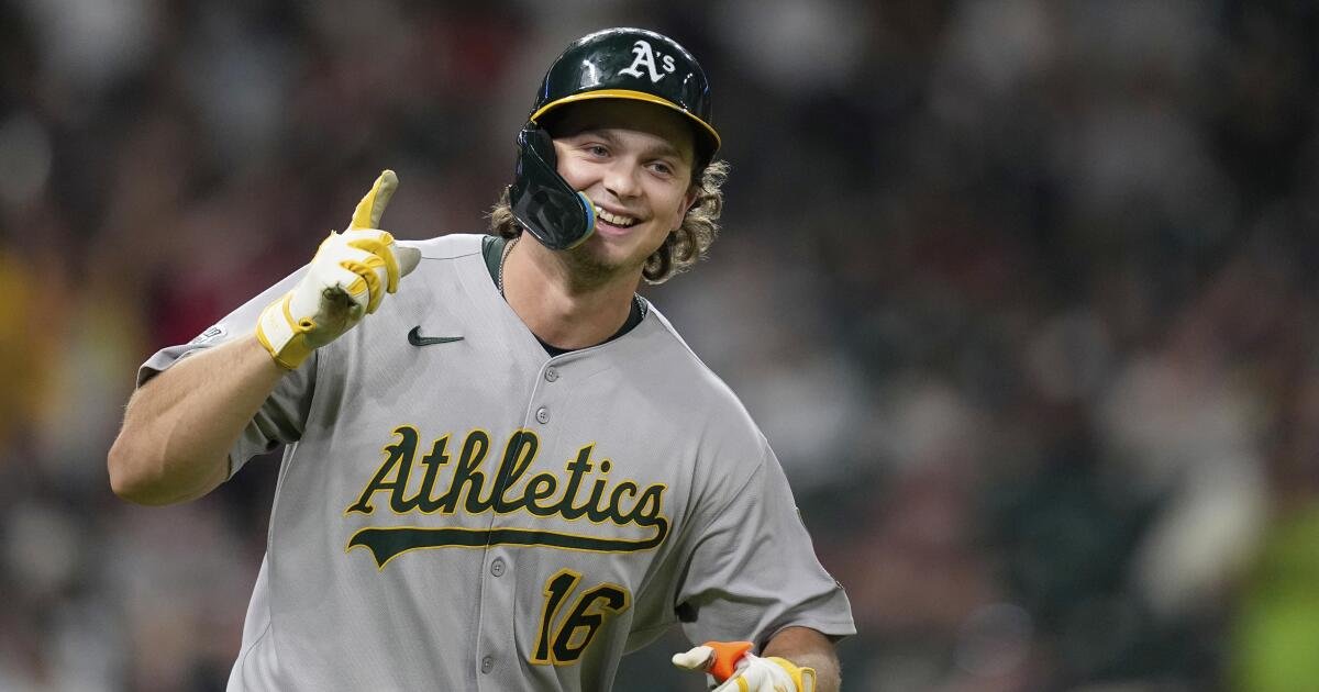 Nick Kurtz de Athletics se convierte en el primer novato de MLB en golpear cuatro jonrones en un juego