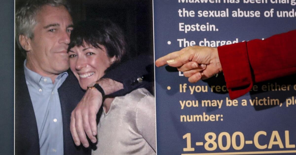 El Departamento de Justicia se reunirá con Ghislaine Maxwell, la ex novia encarcelada de Jeffrey Epstein