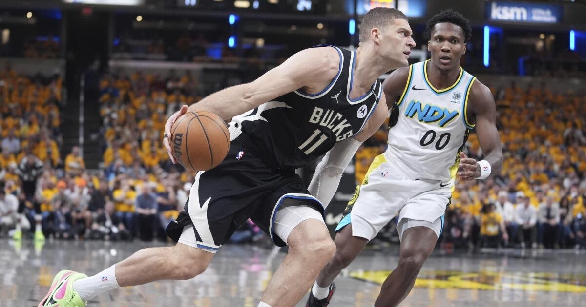 Brook López pudo ver un potencial papel de ‘torres gemelas’ con Ivica Zubac en Clippers