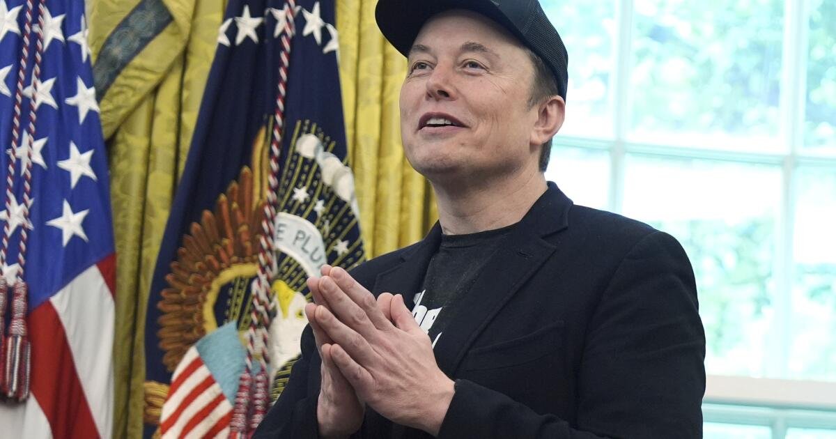 Tesla comparte un resbalón después de que Musk dice que creará un nuevo partido político
