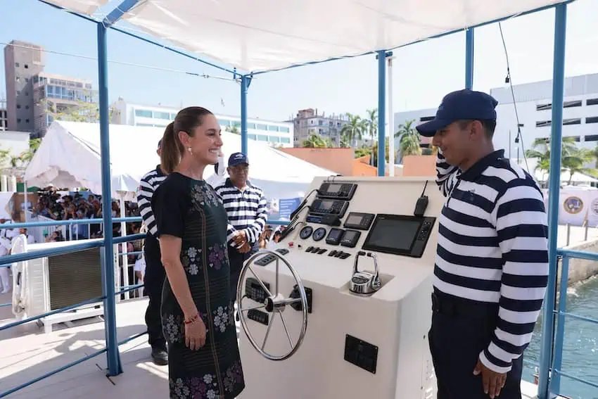 Acapulco debuta el sistema de transporte público marítimo