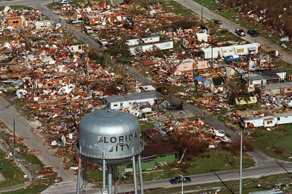 Hoy en Historia: 24 de agosto, el huracán Andrew ataca a Florida