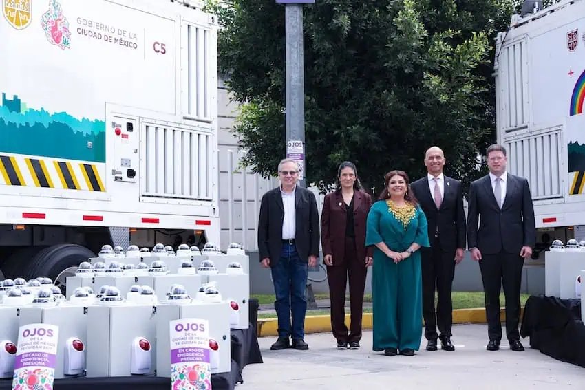 Más de 30,000 cámaras calles nuevas harán de CDMX la ciudad más monitoreada de las Américas