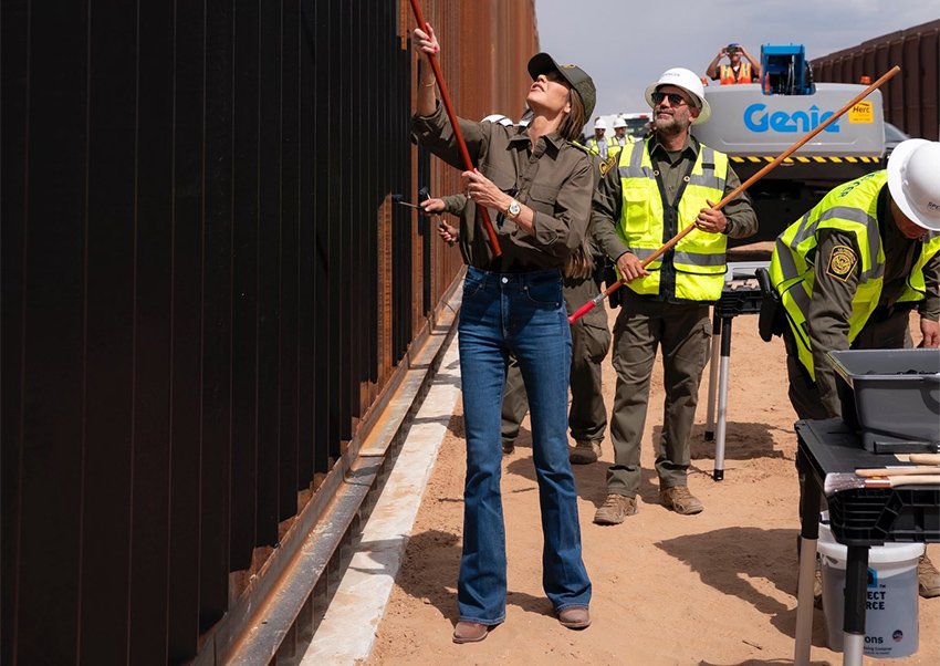 Paint It Negro: la nueva medida de seguridad de Trump para la pared fronteriza de México-EE. UU.