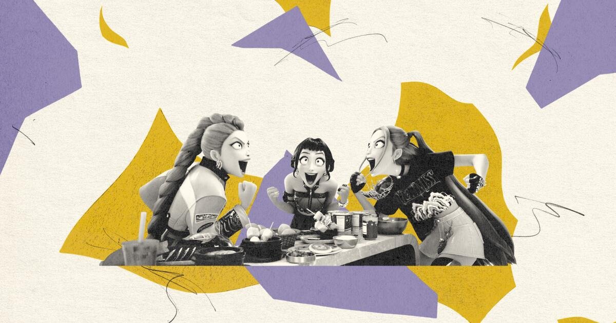El improbable éxito de taquilla de verano de Netflix: un gran éxito de 'kpop' que se hizo cargo de Internet