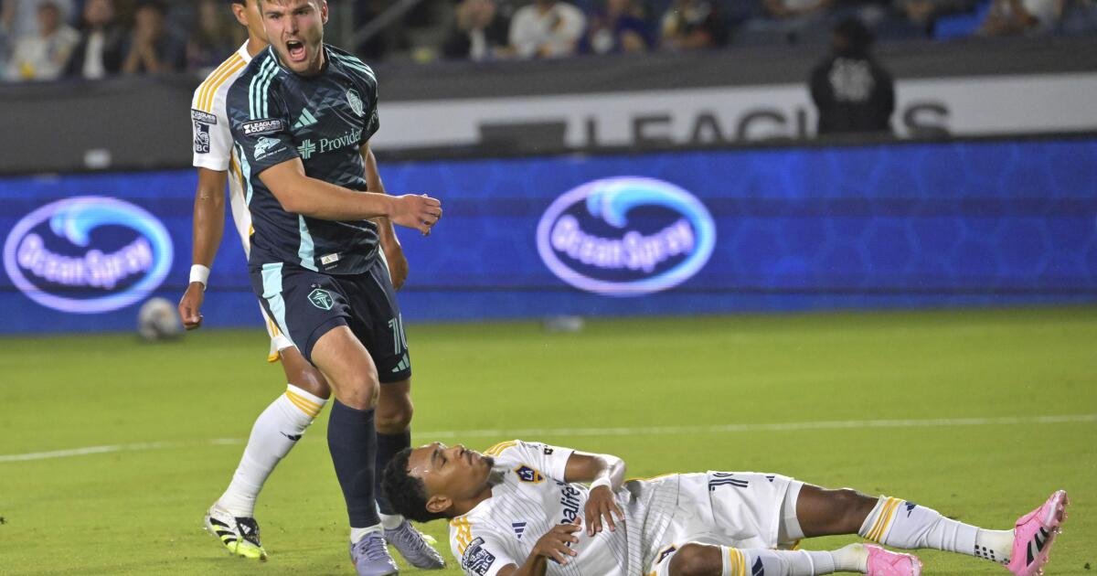 Galaxy excluido de Seattle en semifinales de la Copa de Ligas