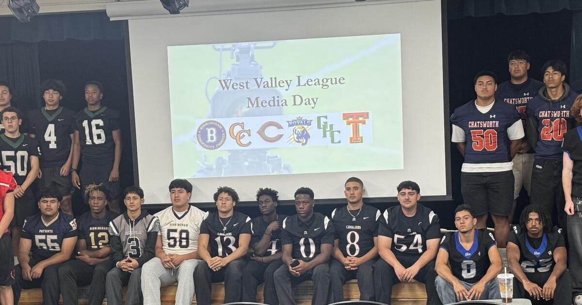 Seis equipos de fútbol de West Valley League están de acuerdo: su liga es la mejor en la sección de la ciudad