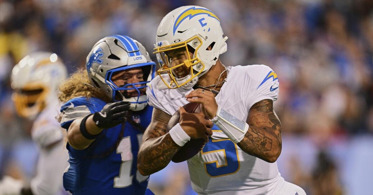 Takeaways del juego del Salón de la Fama: Trey Lance se destaca en la victoria de los Chargers sobre los leones