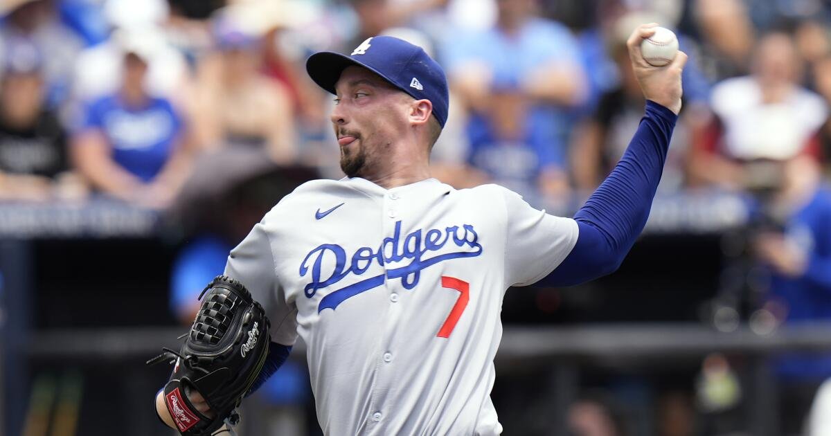 Blake Snell es agudo en el regreso de los Dodgers, pero los rayos obtienen la victoria