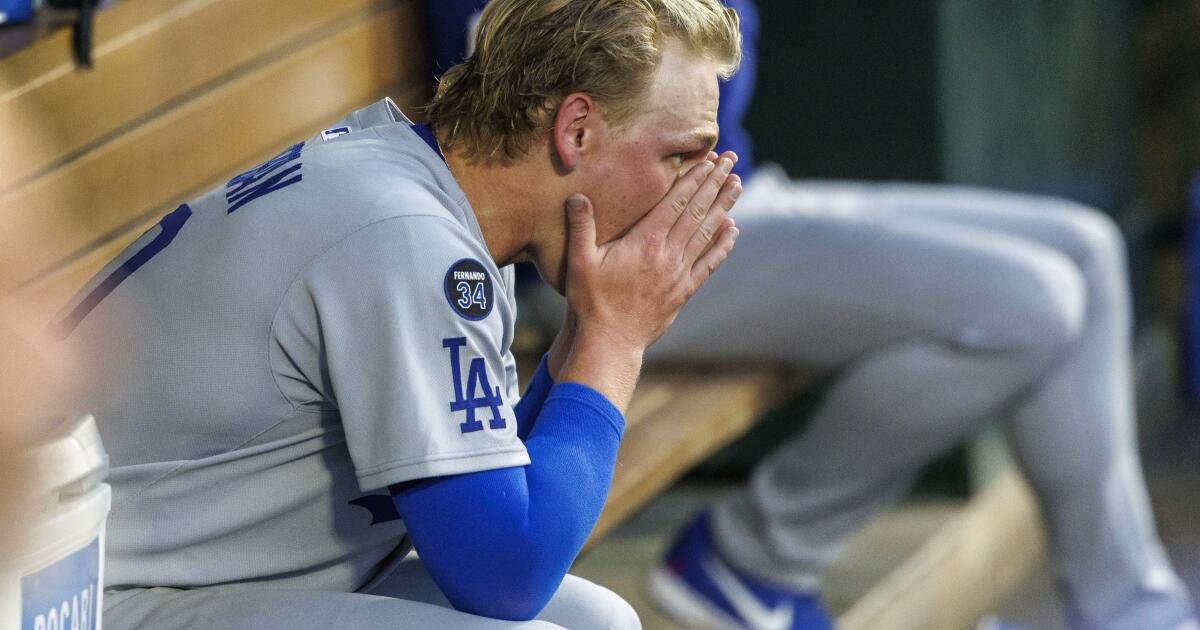 La derrota de la salida ante los Angelinos pone a los Dodgers en el primer lugar en la NL West