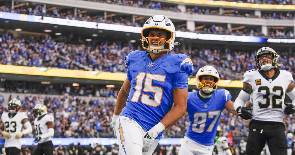 Ladd McConkey de Chargers finalmente puede aprender de Keenan Allen en persona