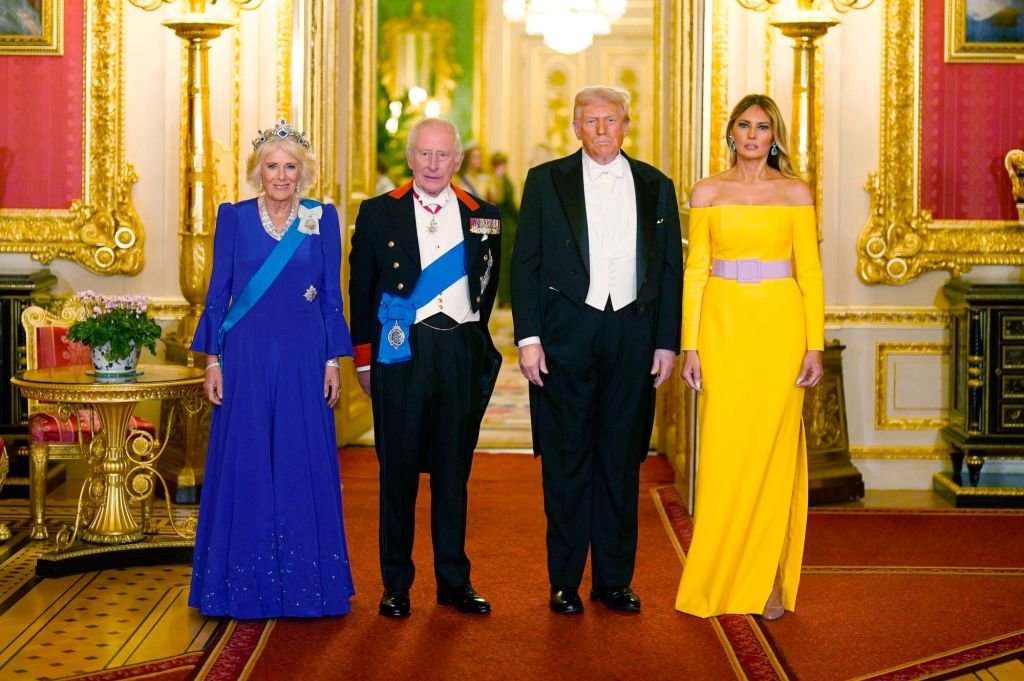 En Gran Bretaña, Trump disfruta de una exhibición de esplendor regal con el rey Carlos III en el Castillo de Windsor