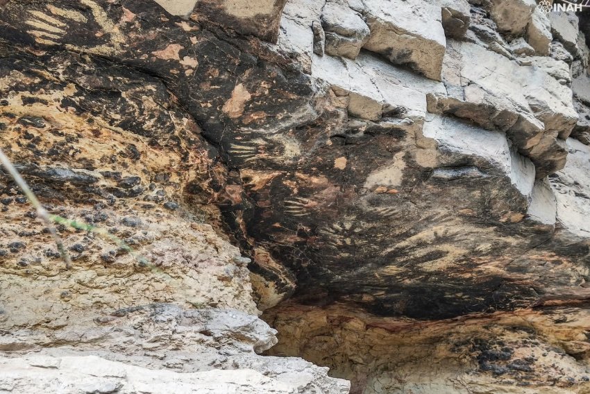 INAH confirma pinturas de cuevas de 10,000 años en Puebla