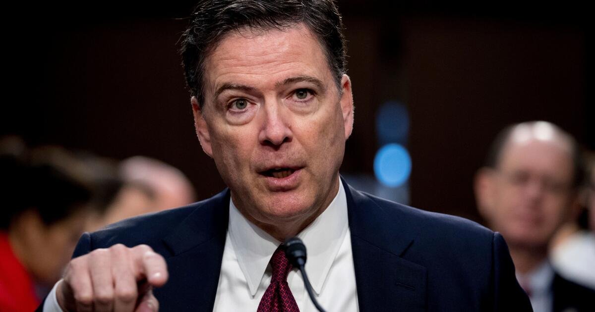 Los expertos legales dicen que la acusación de Comey por parte de Trump es una prueba de justicia