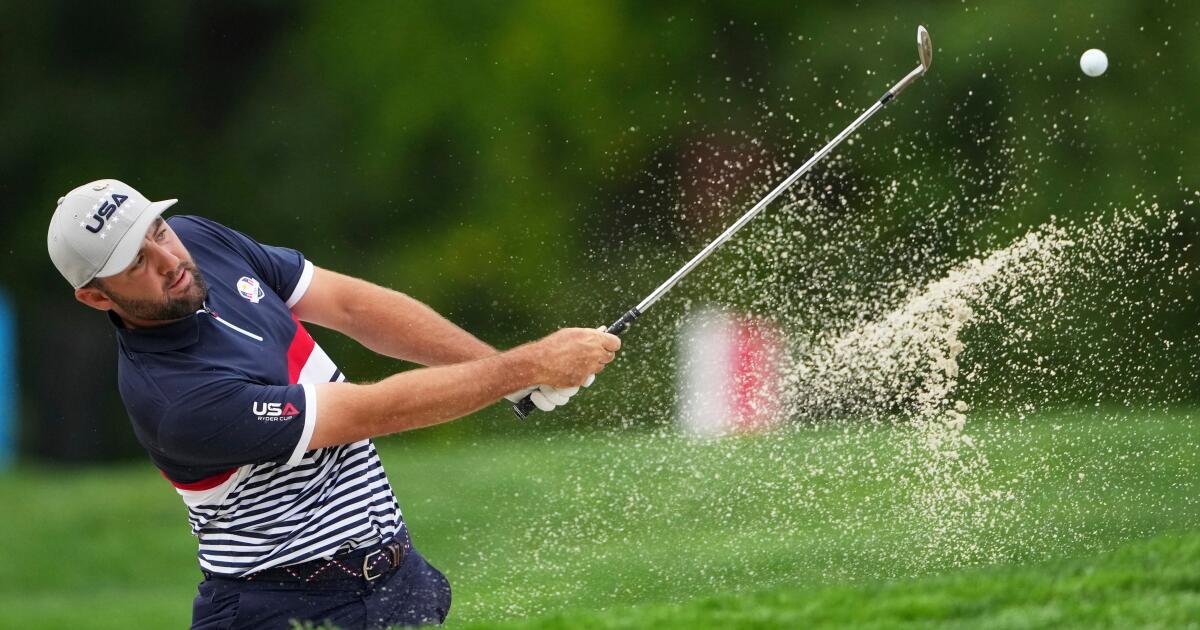 Scottie Scheffler clasificada pasa 0-2 en un comienzo difícil para nosotros en Ryder Cup