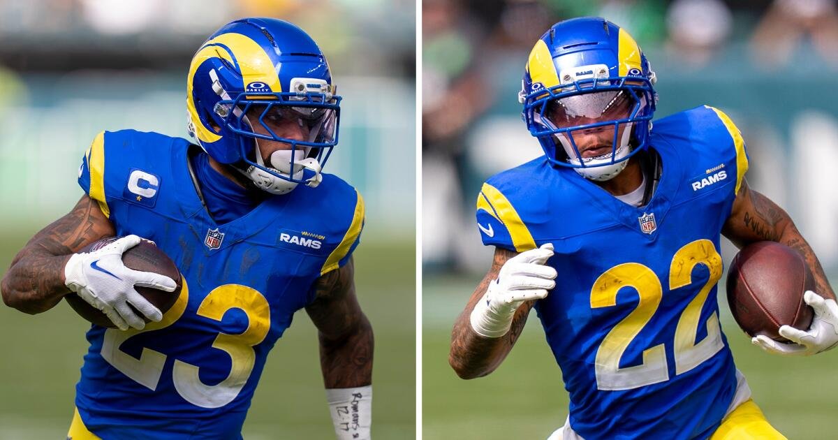 Kyren Williams-Blake Corum 1-2 Punch Spearting Rams Resurgente de Rams